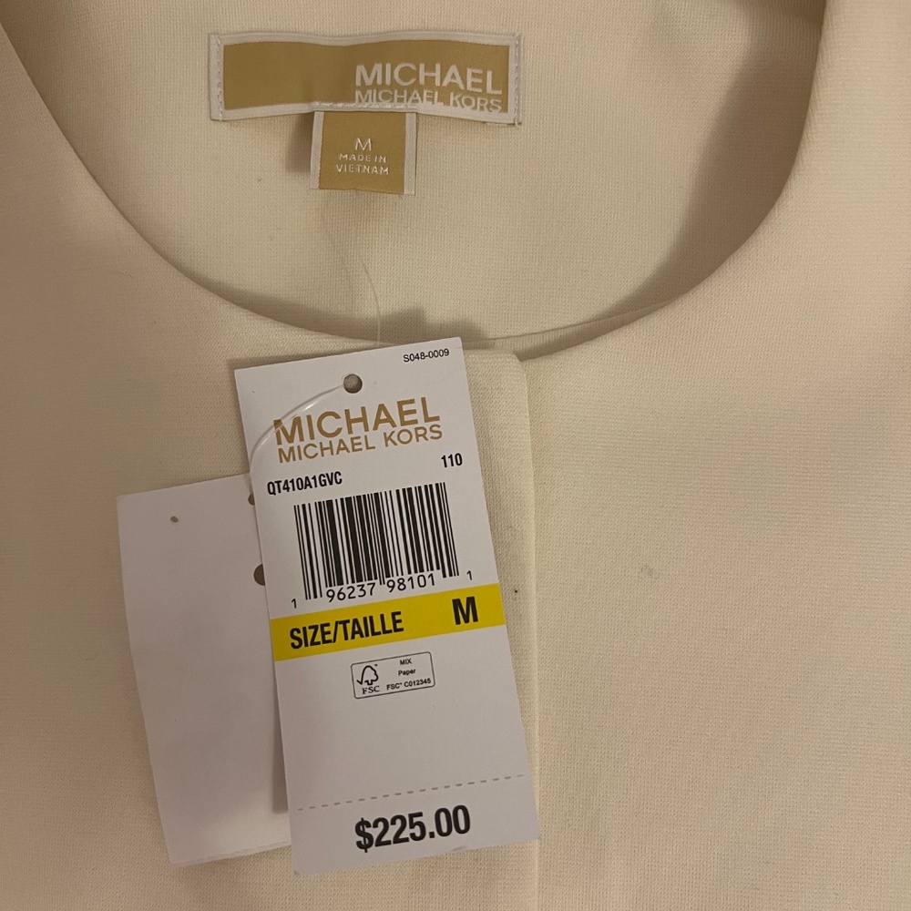 Michael Kors cream blazer - Picture 2 of 3
